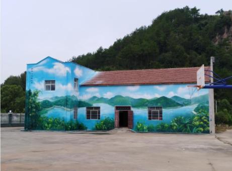 建宁彩绘墙绘一般制作的位置