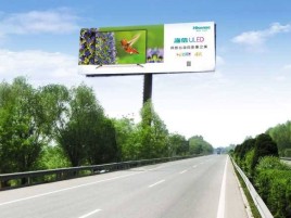 建宁高速擎天柱广告牌的特点和优势