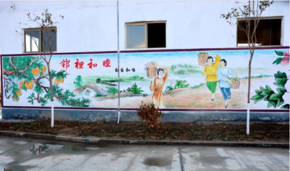 建宁乡镇文化墙 乡风文明焕发新活力