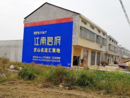 建宁农村墙体广告在不同形式上面展现的不同特色