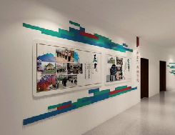 建宁企业文化墙用什么材料好？