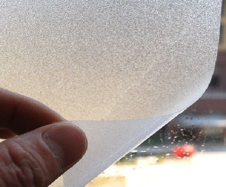 建宁玻璃门外面粘广告用什么材料好？